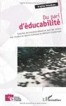 Du pari d'éducabilité vignette