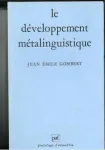 Le Développement métalinguistique vignette